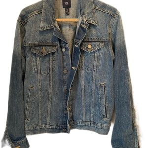 Gap jeans jackets, Dark blue wash, Size L